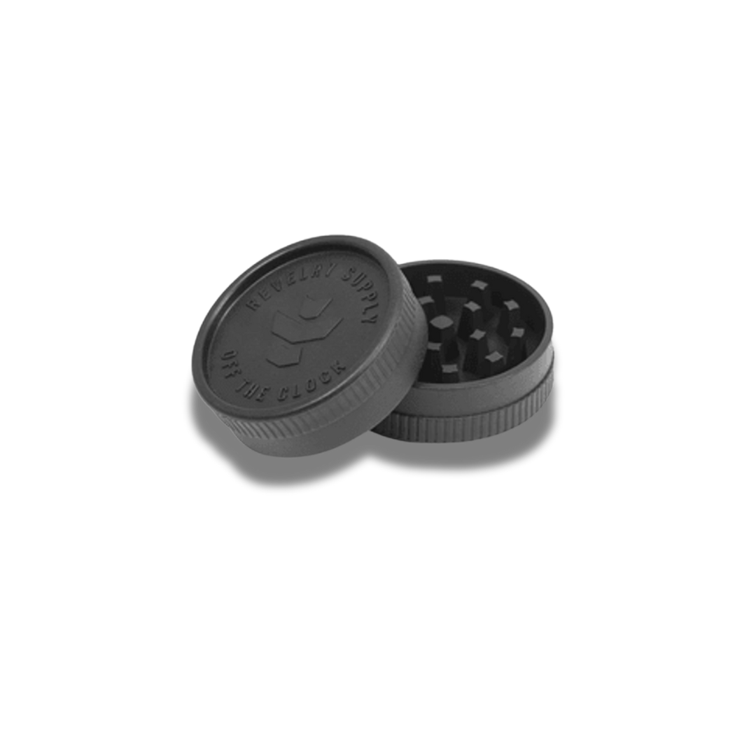 Revelry - 2 Piece Hemp Grinder / Black